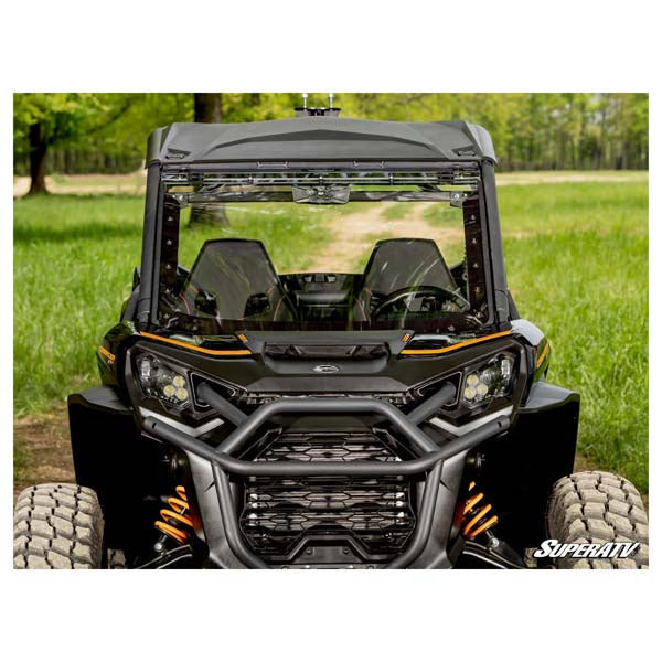 SUPERATV FLIP WINDSHIELD CAN-AM COMMANDER MAXDRIVE PFWS-CA-COM-70