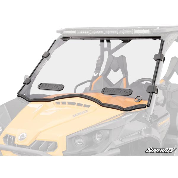 SUPERATV VENTED FULL WINDSHIELD CAN-AM COMMANDER WS-CA-COM-V-003-70