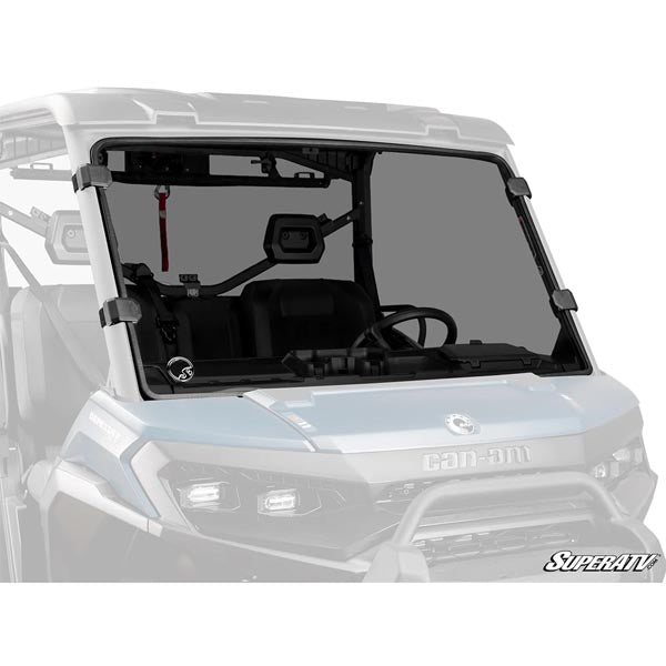 SUPERATV FULL WINDSHIELD DARK TINT - SCRATCH RESISTANT POLY CAN-AM DEFENDER WS-CA-DEF-73