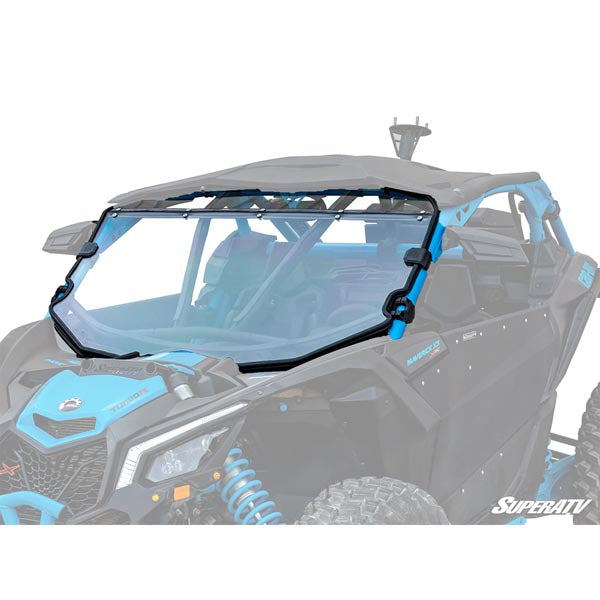 SUPERATV FULL WINDSHIELD - CLEAR CAN-AM MAVERICK X3 WS-CA-X3-RC-70