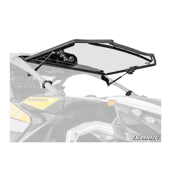 SUPERATV SCRATCH-RESISTANT FLIP WINDSHIELD CAN-AM MAVERICK FWS-CA-MAVR-72