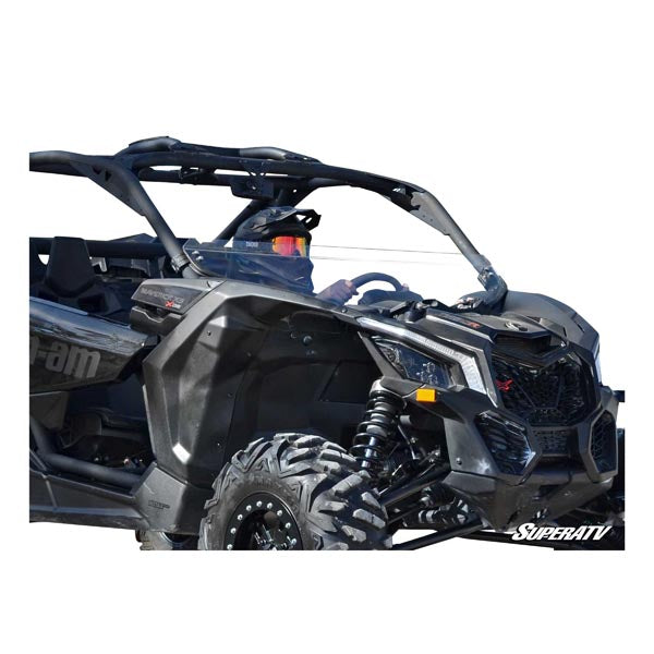 SUPERATV SCRATCH-RESISTANT HALF WINDSHIELD CAN-AM MAVERICK HWS-CA-X3-70