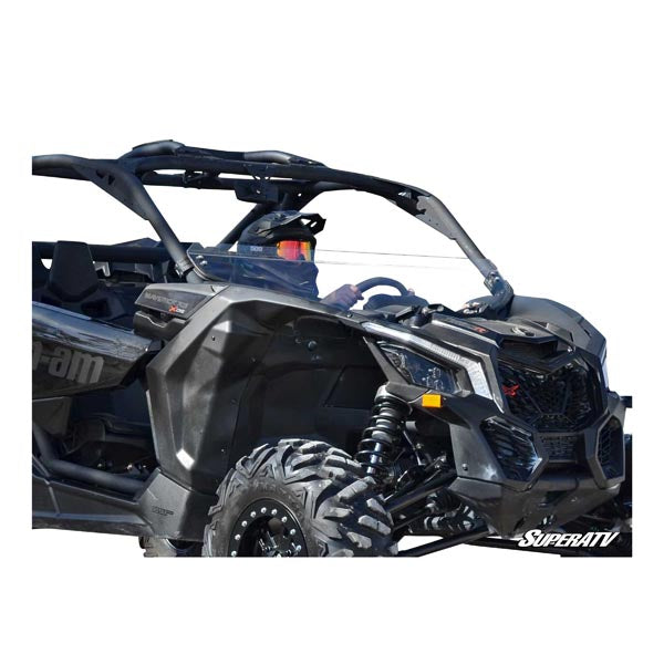 SUPERATV HALF WINDSHIELD CAN-AM MAVERICK HWS-CA-X3-75