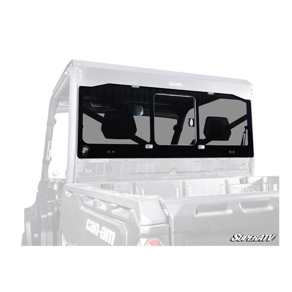 SUPERATV GLASS SLIDING REAR WINDSHIELD CAN-AM DEFENDER RGWS-CA-DEF