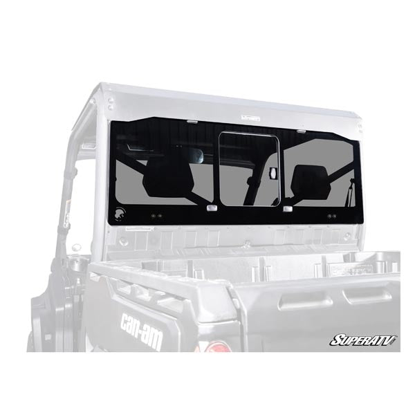 SUPERATV GLASS SLIDING REAR WINDSHIELD CAN-AM DEFENDER RGWS-CA-DEF-001
