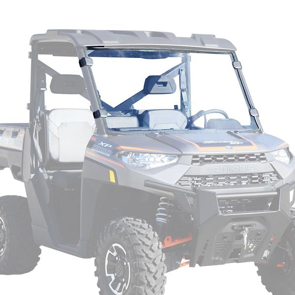 SUPERATV FULL WINDSHIELD - CLEAR POLARIS RANGER 900/1000 WS-P-RAN-001-75