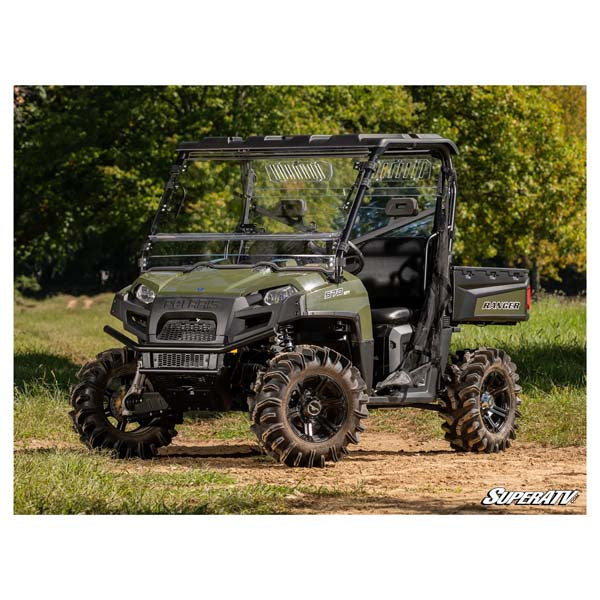 SUPERATV SCRATCH-RESISTANT FLIP WINDSHIELD POLARIS RANGER FWS-P-RAN09XP-002-70