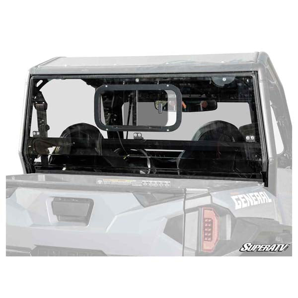 SUPERATV SLIDING REAR WINDSHIELD POLARIS GENERAL 1000 RWS-P-GEN-SGW-76