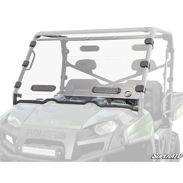 SUPERATV SCRATCH-RESISTANT VENTED FULL WINDSHIELD POLARIS WS-P-RAN900-V-001-70