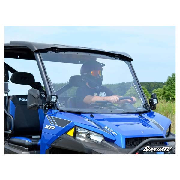 SUPERATV SCRATCH-RESISTANT FLIP WINDSHIELD POLARIS RANGER XP FWS-P-RAN900-70