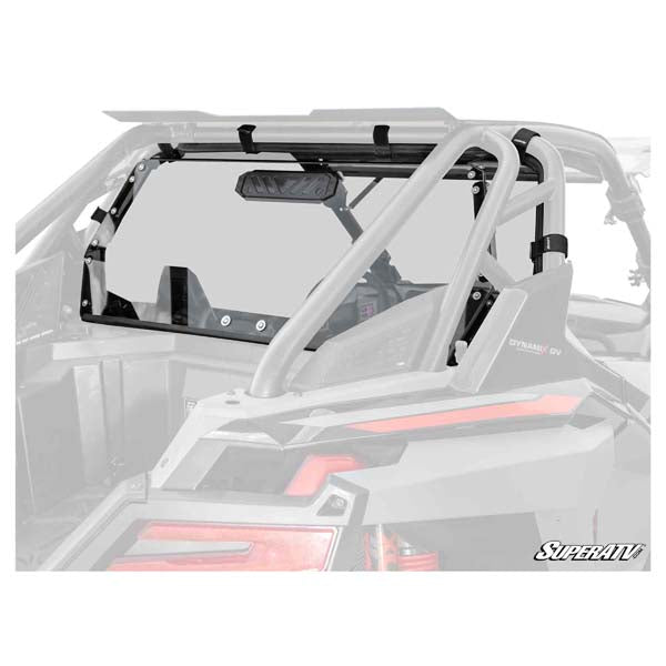 SUPERATV REAR VENTED WINDSHIELD POLARIS RWS-P-RZRTR-V-76