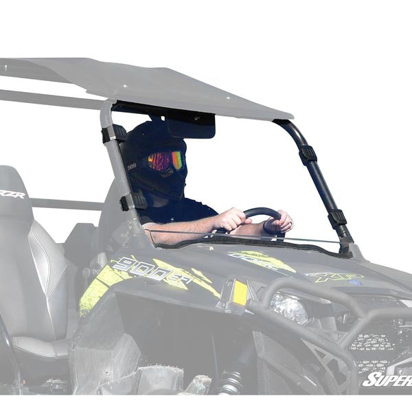 SUPERATV SCRATCH-RESISTANT FULL WINDSHIELD POLARIS WS-P-RZR-002-70