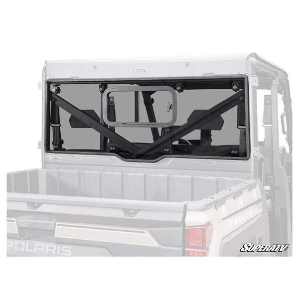SUPERATV SLIDING REAR WINDSHIELD POLARIS RWS-P-RAN900-SGW-76