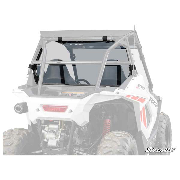 SUPERATV REAR WINDSHIELD POLARIS RWS-P-RZR200-76