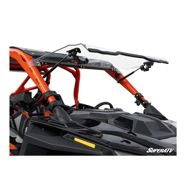 SUPERATV SCRATCH-RESISTANT FLIP WINDSHIELD POLARIS RZR FWS-P-PROR4-70