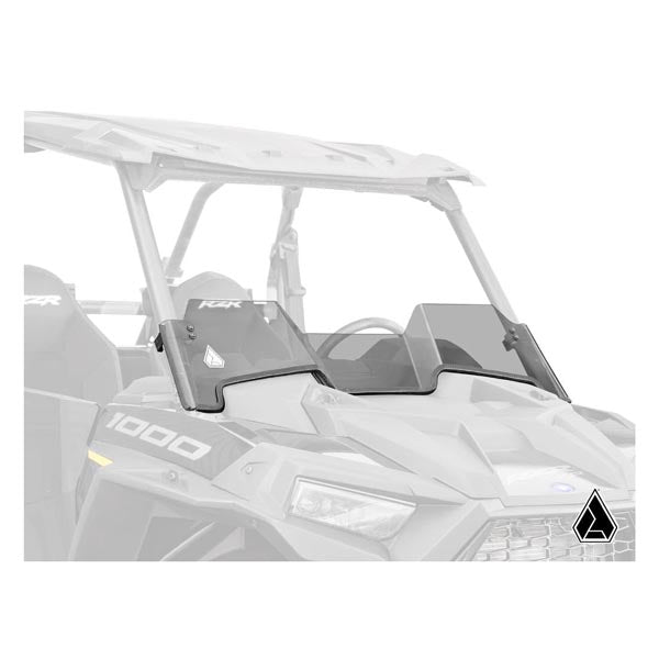 SATV HALF WINDSHIELD POL  HWS-P-RZRXP-72