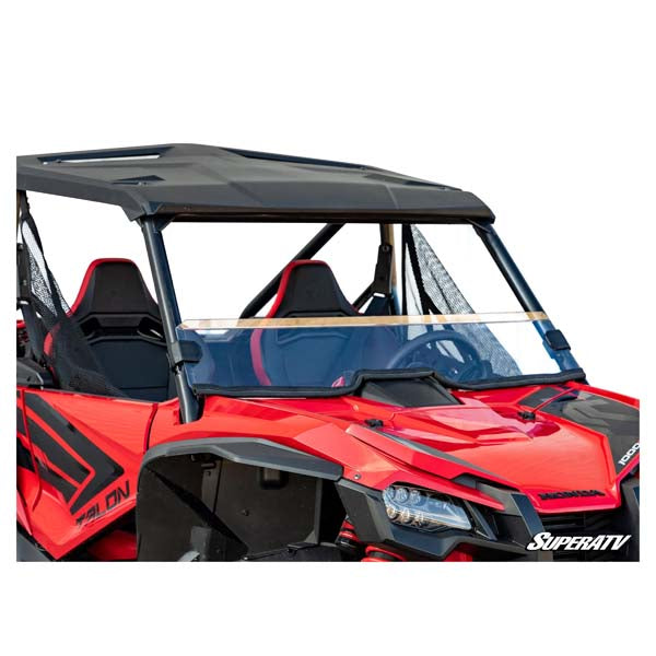 SUPERATV HALF WINDSHIELD - CLEAR HONDA TALON 1000 HWS-H-TAL-75