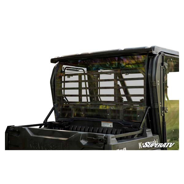 SUPERATV REAR WINDSHIELD KAWASAKI MULE PRO RWS-K-MULE-FXT-76