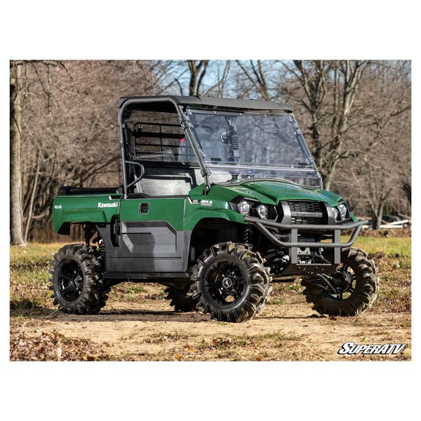 SUPERATV SCRATCH-RESISTANT FLIP WINDSHIELD KAWASAKI MULE FWS-K-MULEMX-70