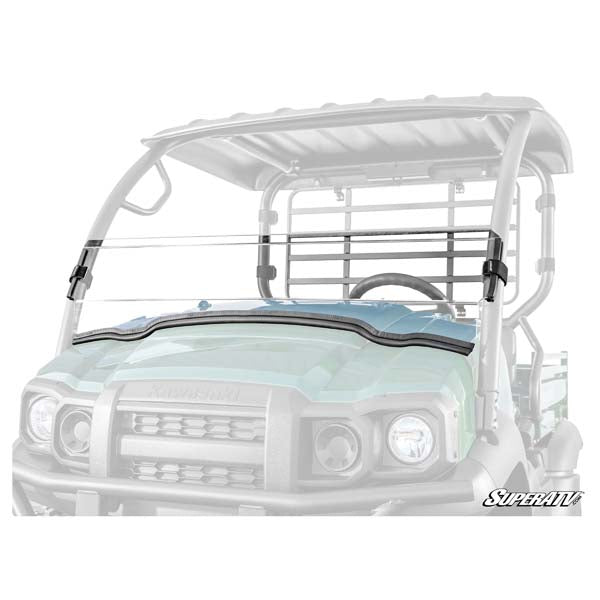 SUPERATV HALF WINDSHIELD KAWASAKI MULE SX HWS-K-MULE-SX-75
