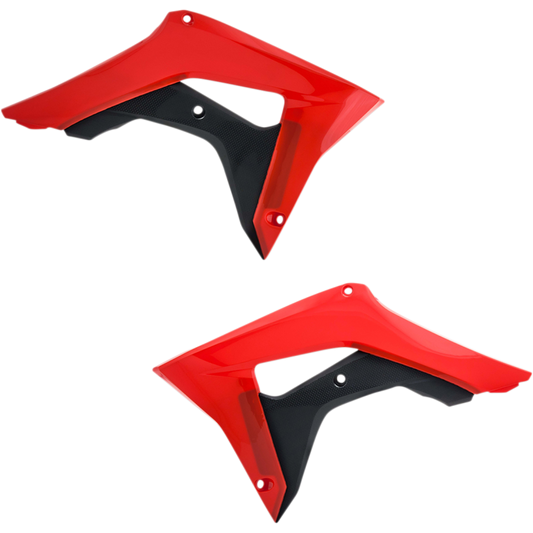 ACERBIS SHROUD RAD CRF450 RD/BK 2630661018