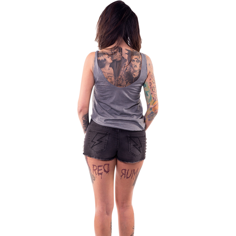 LETHAL THREAT TANK WM SKULLXBON GY LG LA20466L