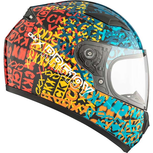 CKX HELM RR519Y SCRAWL RD GLOSS S CKX 500362