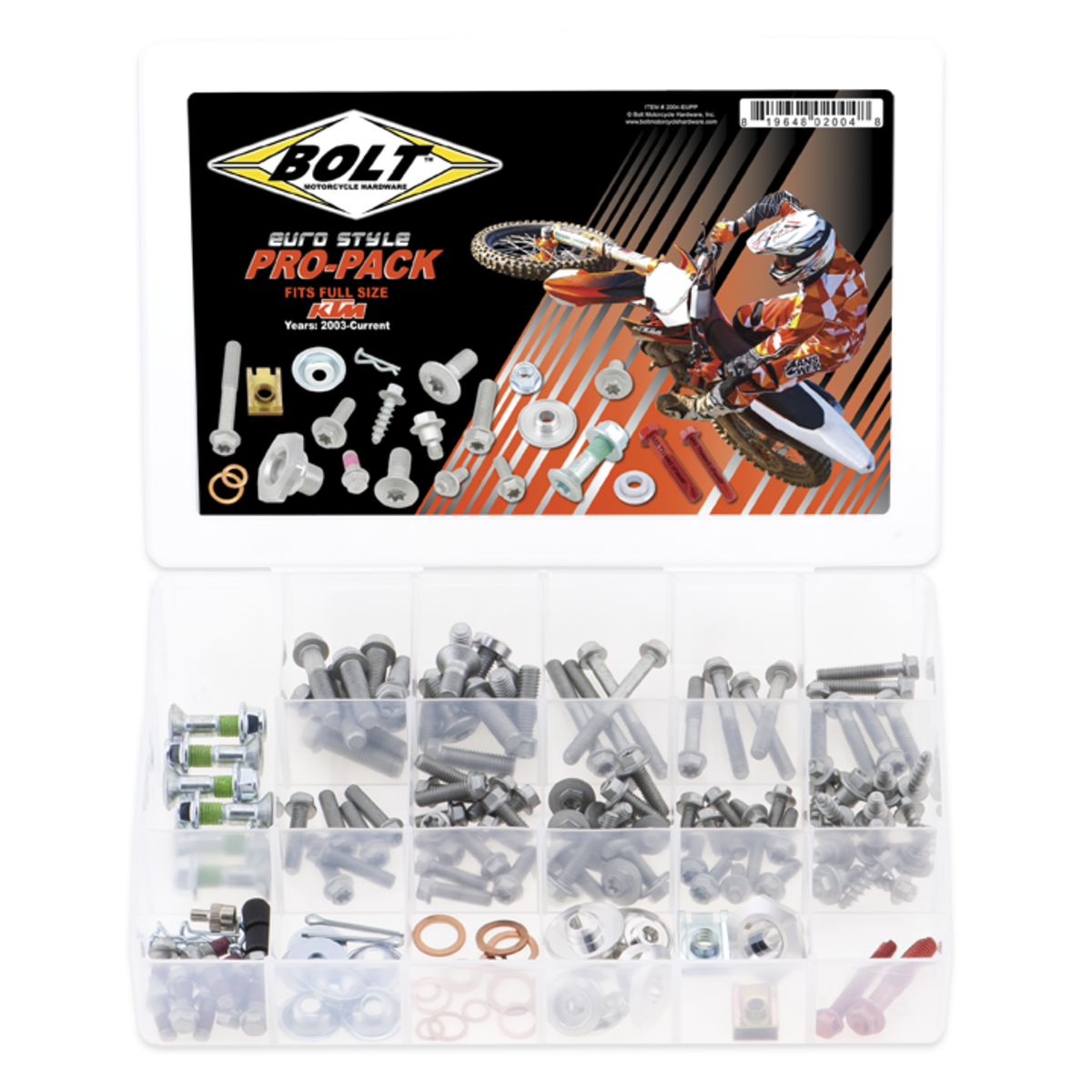 BOLT EURO STYLE PRO-PACK KTM / HSQ / HSB 2004-EUPP