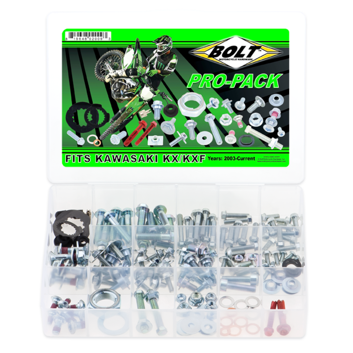 BOLT PRO-PACK FOR KAW KX / KXF 03-17 BMH-KXPP