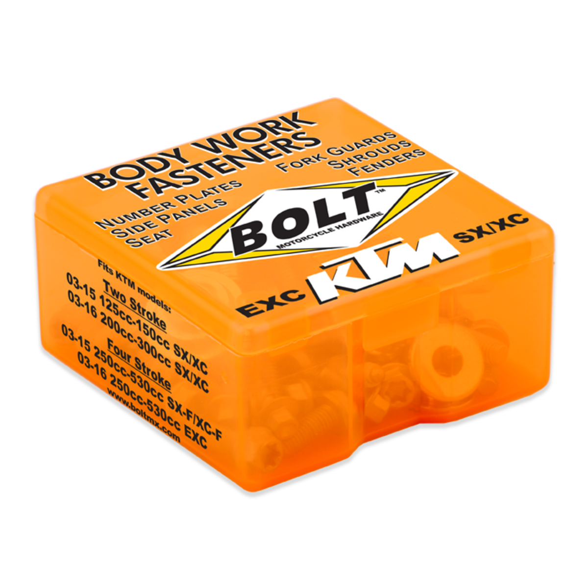 BOLT KTM FULL PLASTICS FASTENER KIT KTM-PFK1