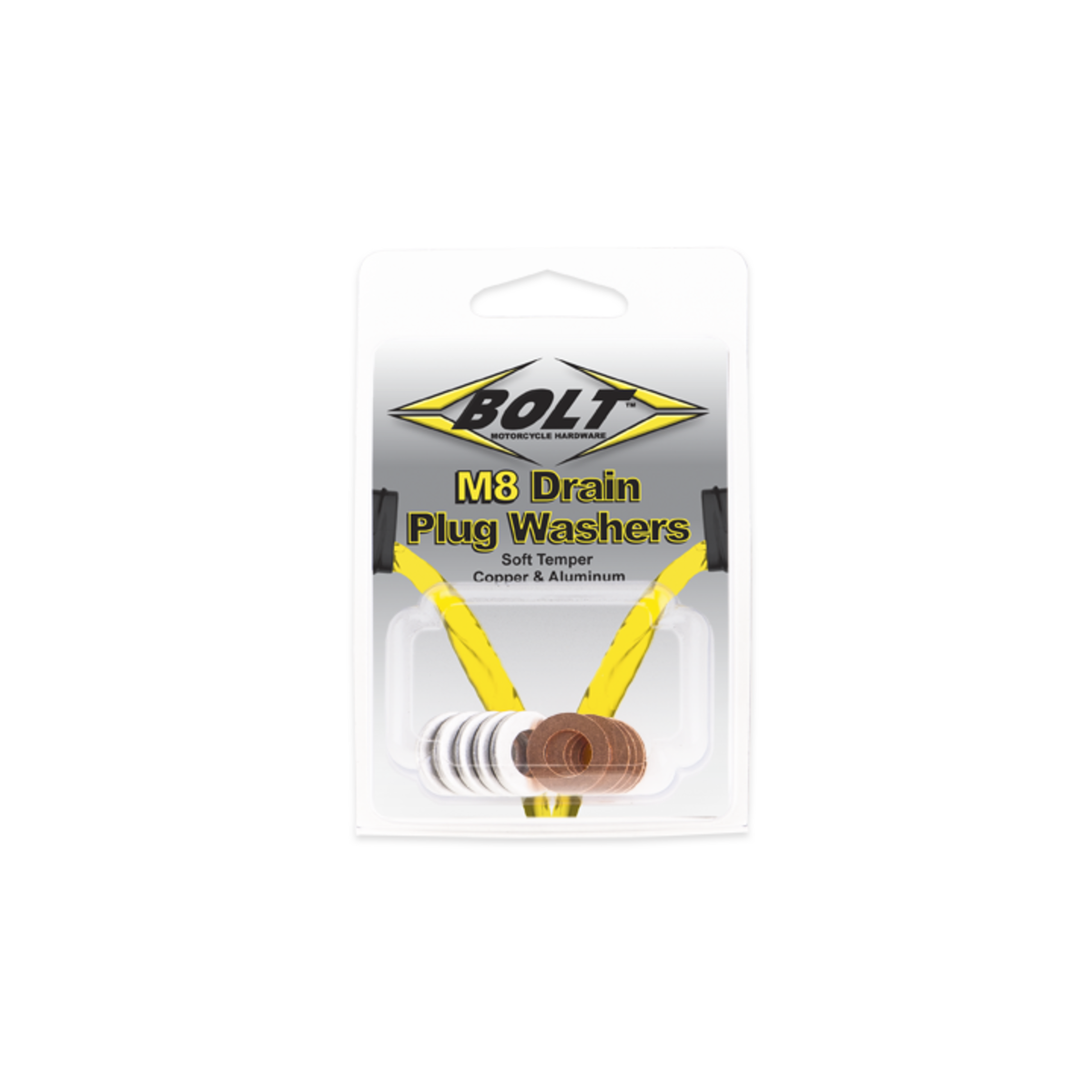 BOLT M8 DRAIN PLUG WASHER (10) DPWM8.15-10