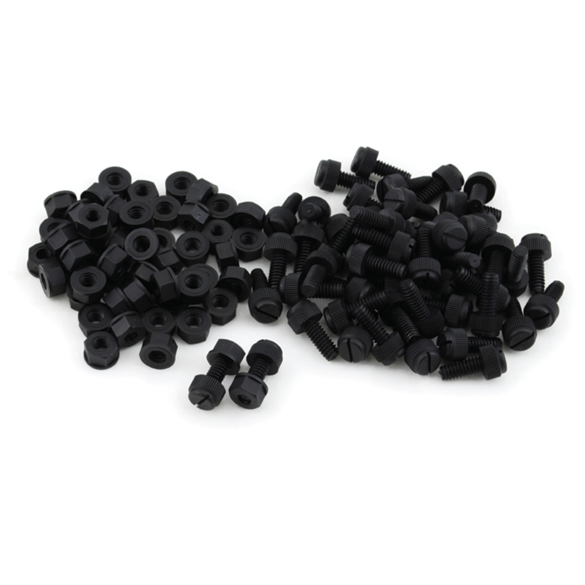 BOLT NYLON LICENSE PLATE BOLTS/NUTS (50) LPFB50