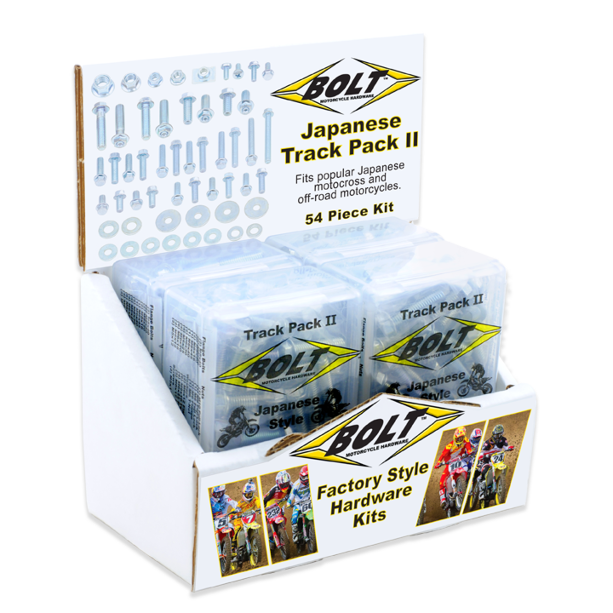 BOLT JAPANESE TRACK PACK II POP DISPLAY (6) 2003-6JTP