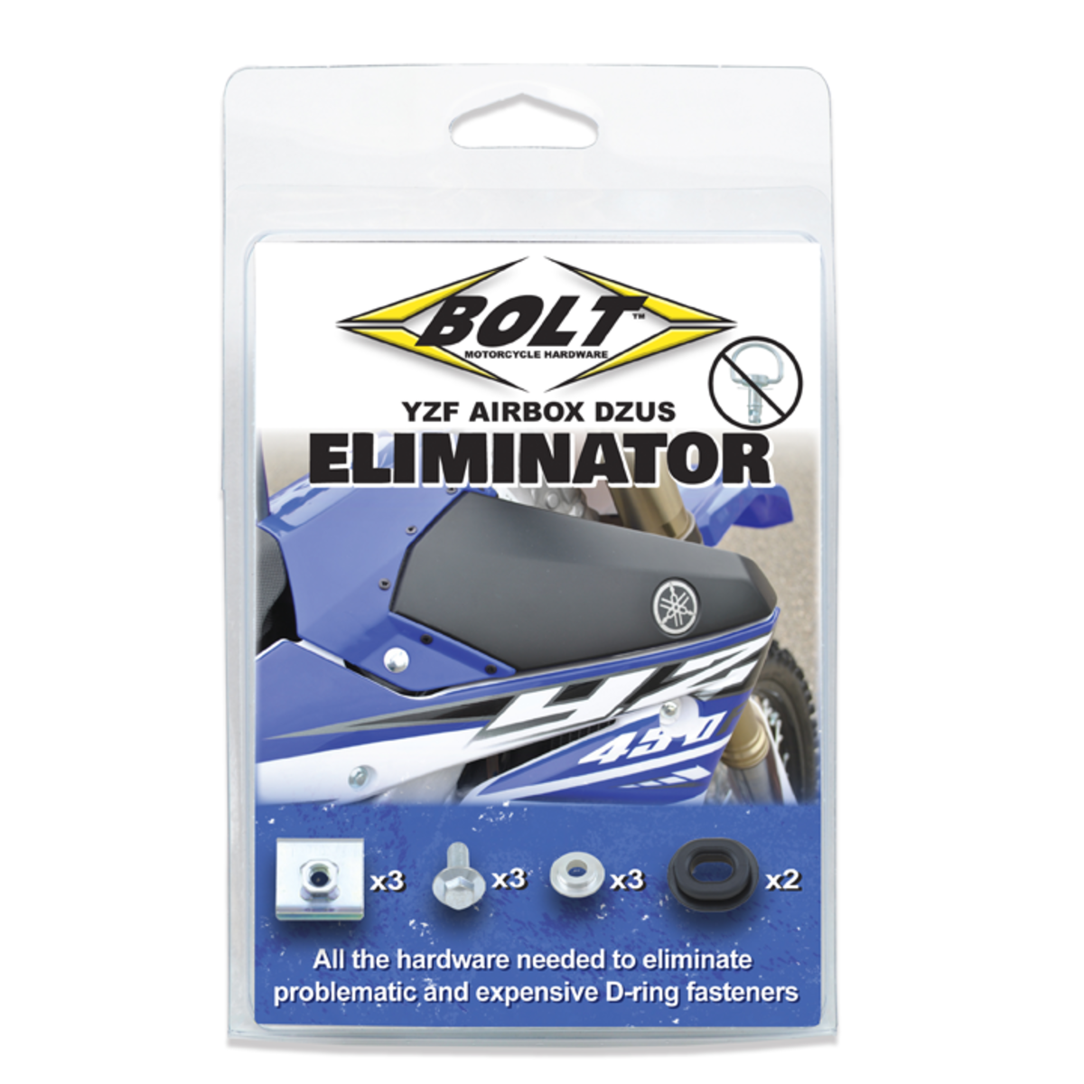 BOLT YAMAHA DZUS ELIMINATOR KIT BMH-YZ.DZE