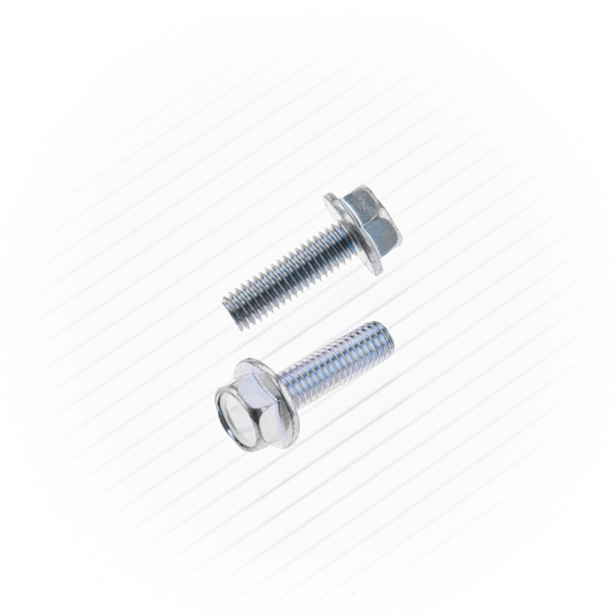 BOLT M6X1.0X20 10MM HEX FLANGE BOLT 023-10620