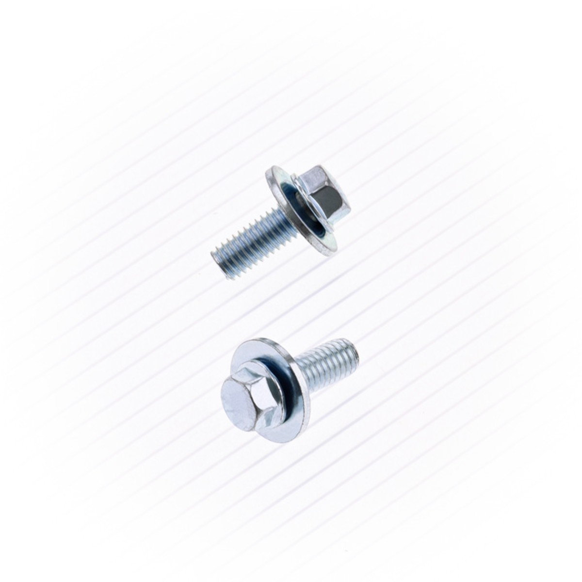 BOLT M6X1.0X16 8MM HEX FLANGE /16MM WASHER 024-11616