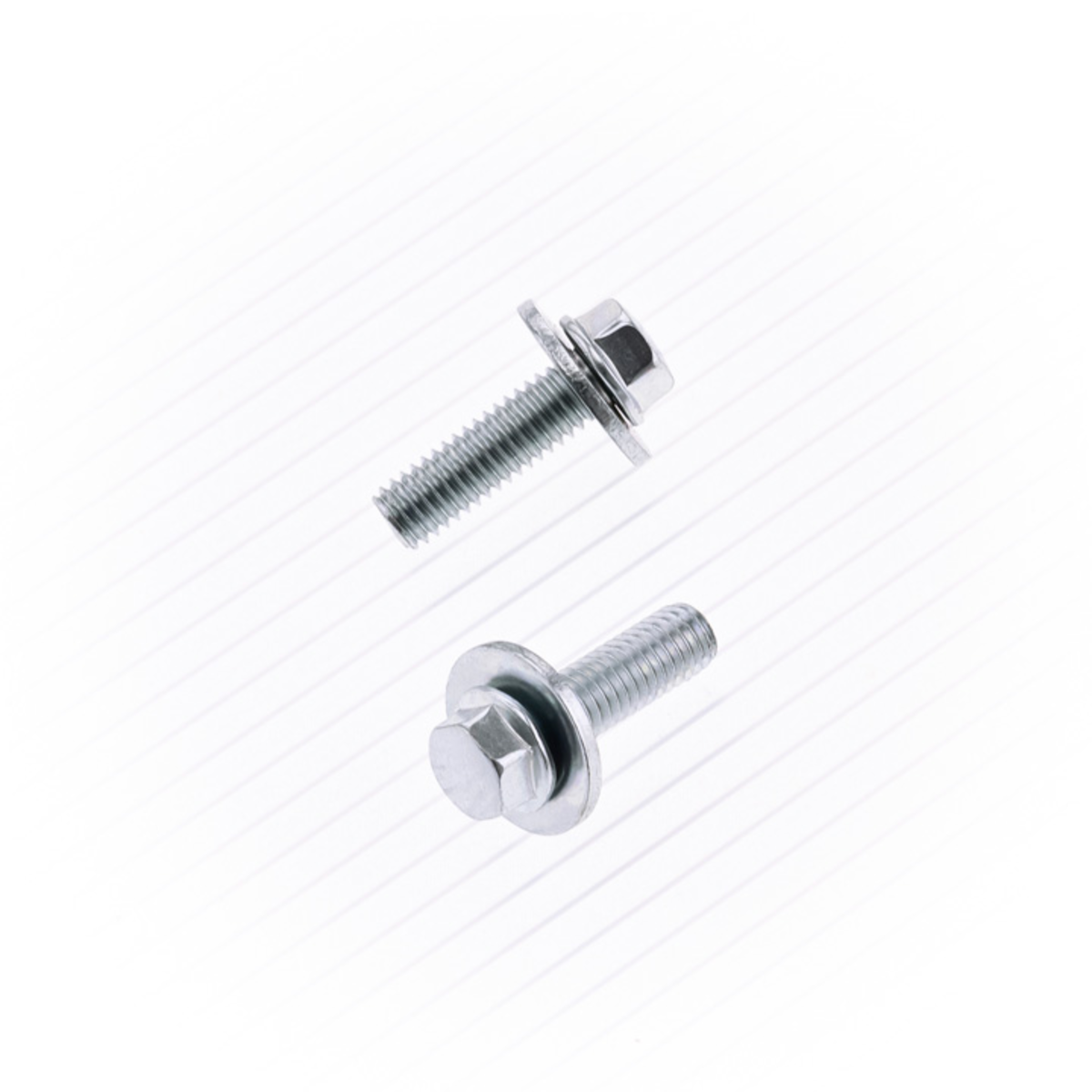 BOLT M6X1.0X20 8MM HEX FLANGE /20MM WASHER 024-11620
