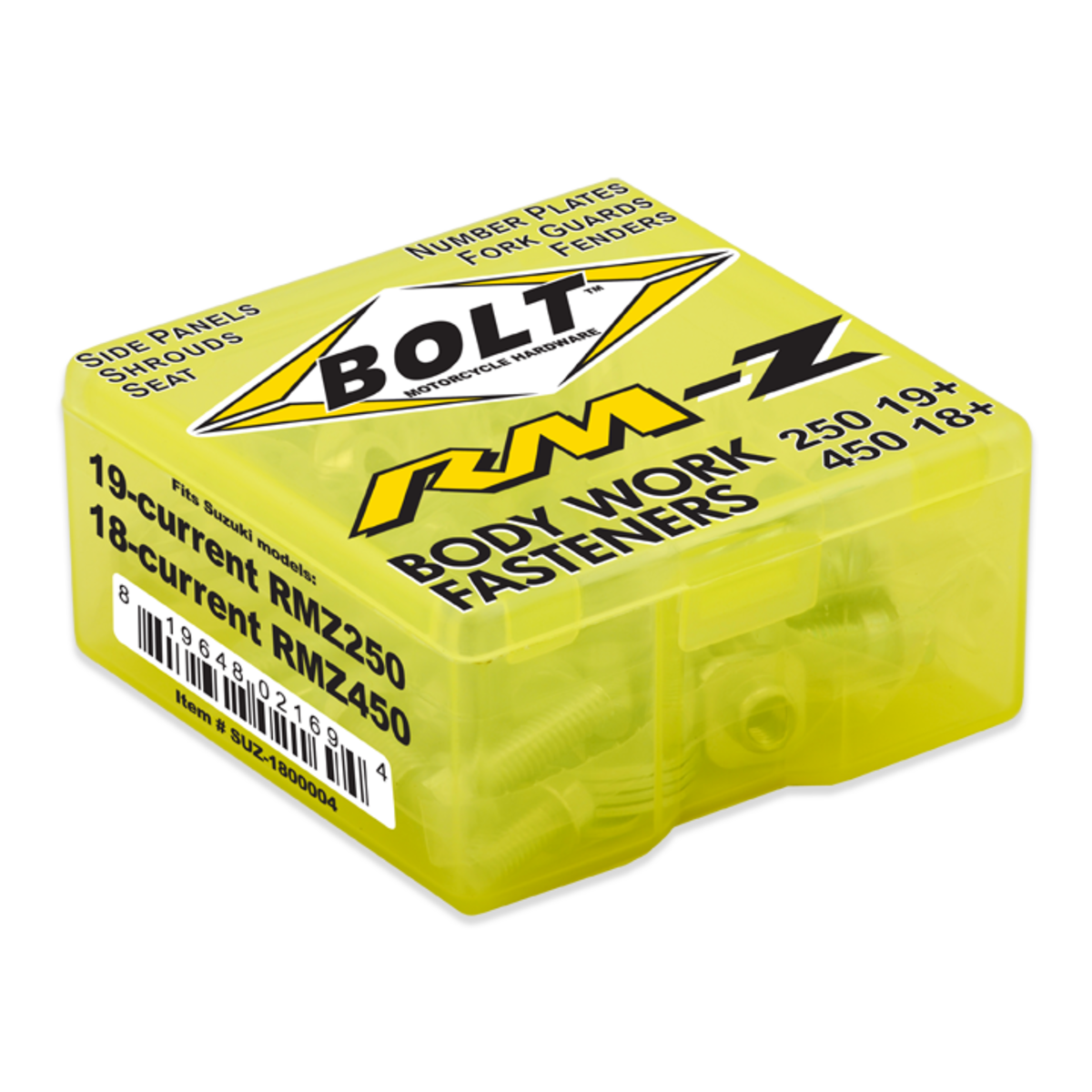 BOLT SUZ FAST.KIT 18-19 RMZ450 SUZ-1800004