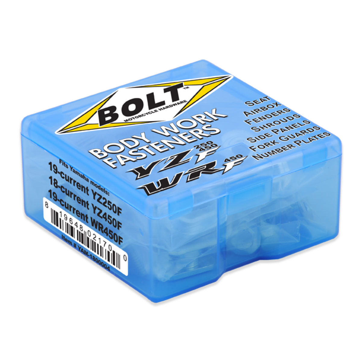 BOLT YAM FAST.KIT 18-19 YZ250F/450F YAM-1800004