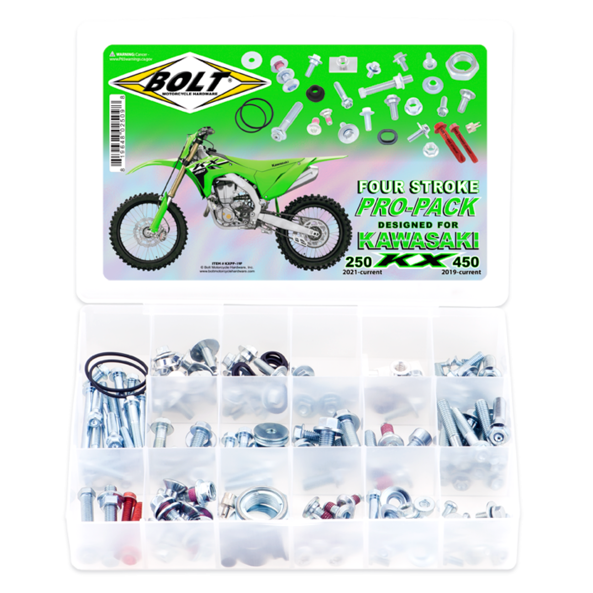 BOLT PROPACK KAW KX250 / KX450 KXPP-19F