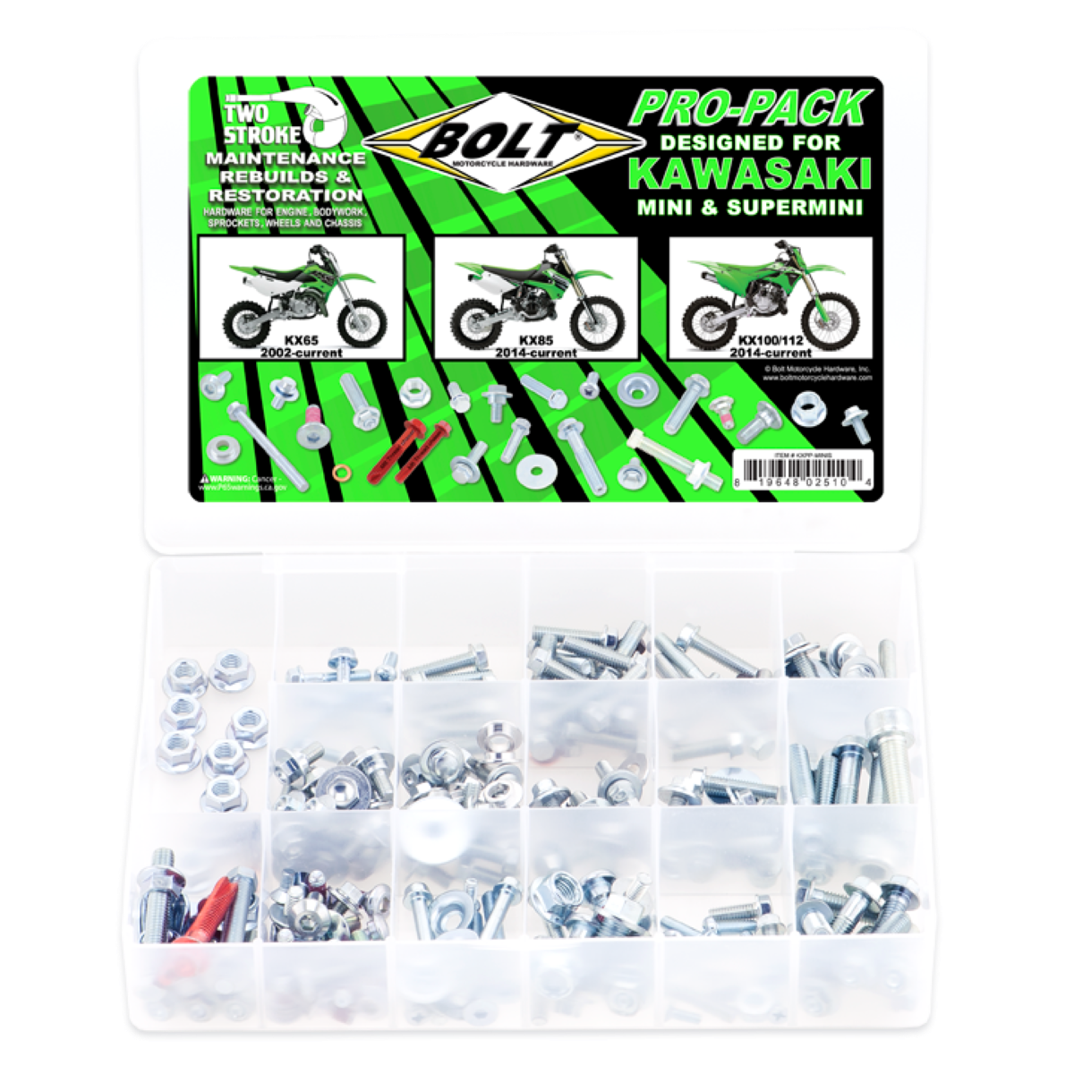 BOLT PROPACK KAW KX65 / KX85/100 KXPP-MINIS