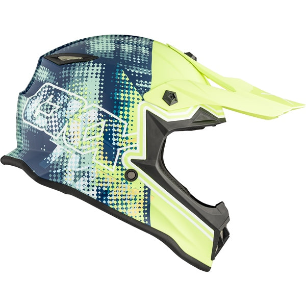 CKX HELM TX019Y GLEAM LIME/NAVY GLOSS S CKX 501312