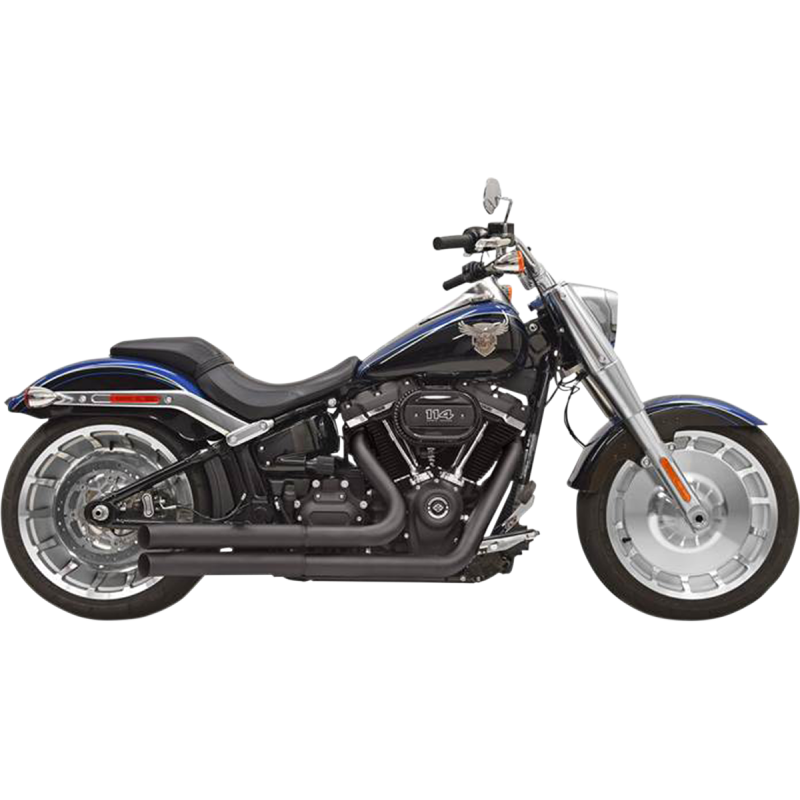 BASSANI XHAUST 18-21 SOFTAIL PRO STR FS 2:2 BLK 1S34DB