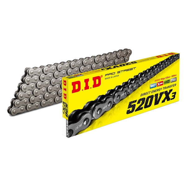 DID 525VX3 110L FB GLD/BK DID 525VX3G110FB