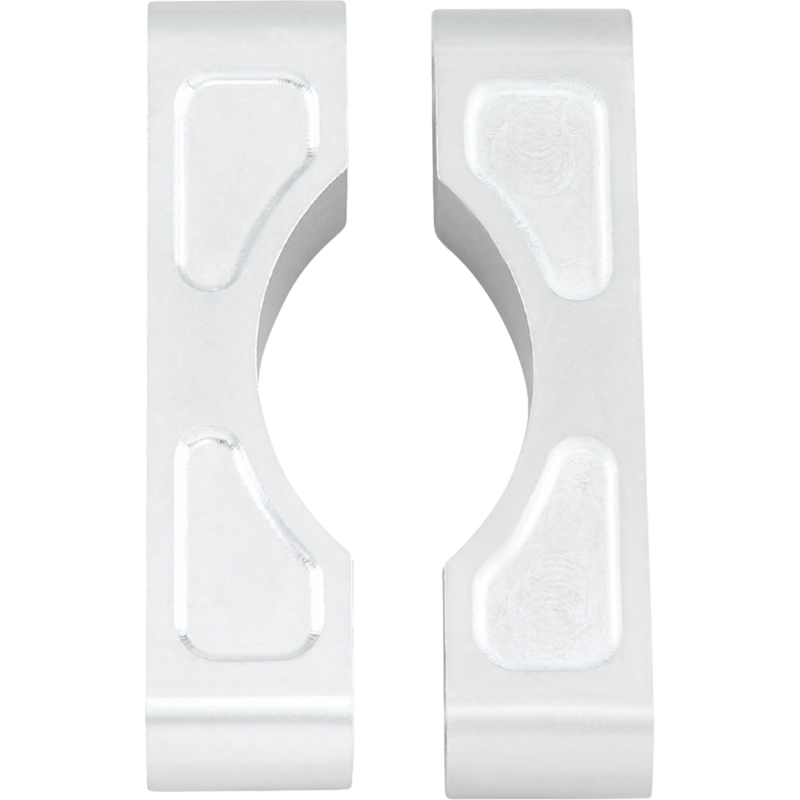 KLOCK WERKS 83-13 FLHT 16/18 RAW FRT FENDER BLOCKS KWFS-01-0103