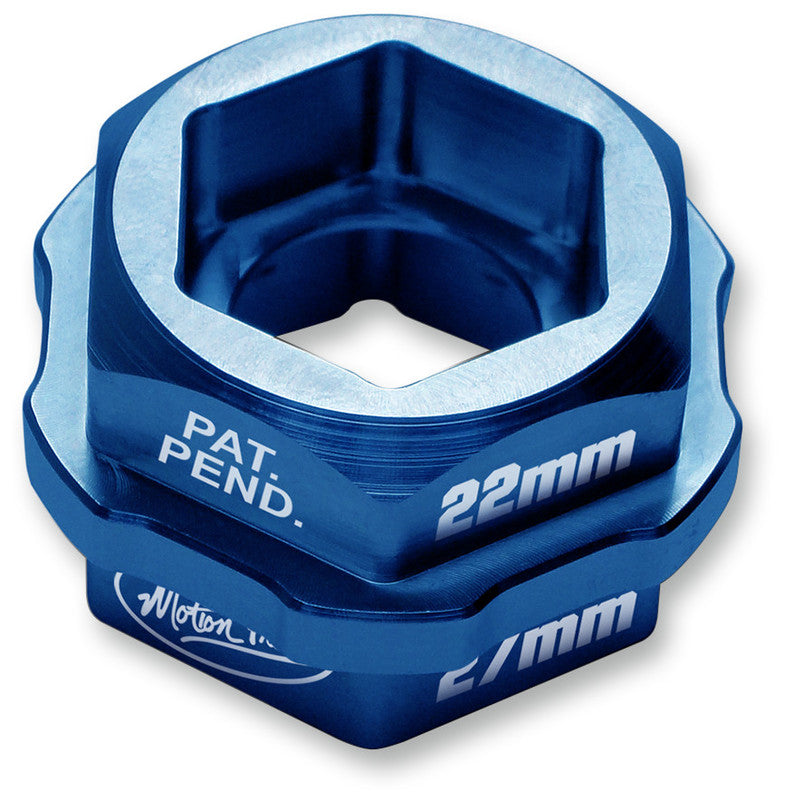 MOTION PRO T-6 COMBO TIRE LEVER HEX ADAPTER 32MM TO 27MM/22MM TOOL 08-0587