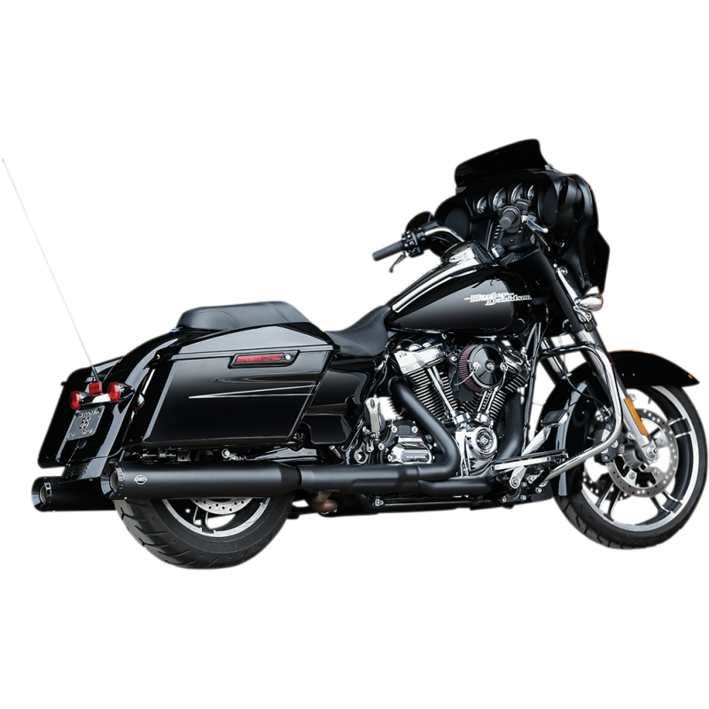 S&S CYCLE MUFFLERS BLK 4.5"GNX M8FL 550-0990
