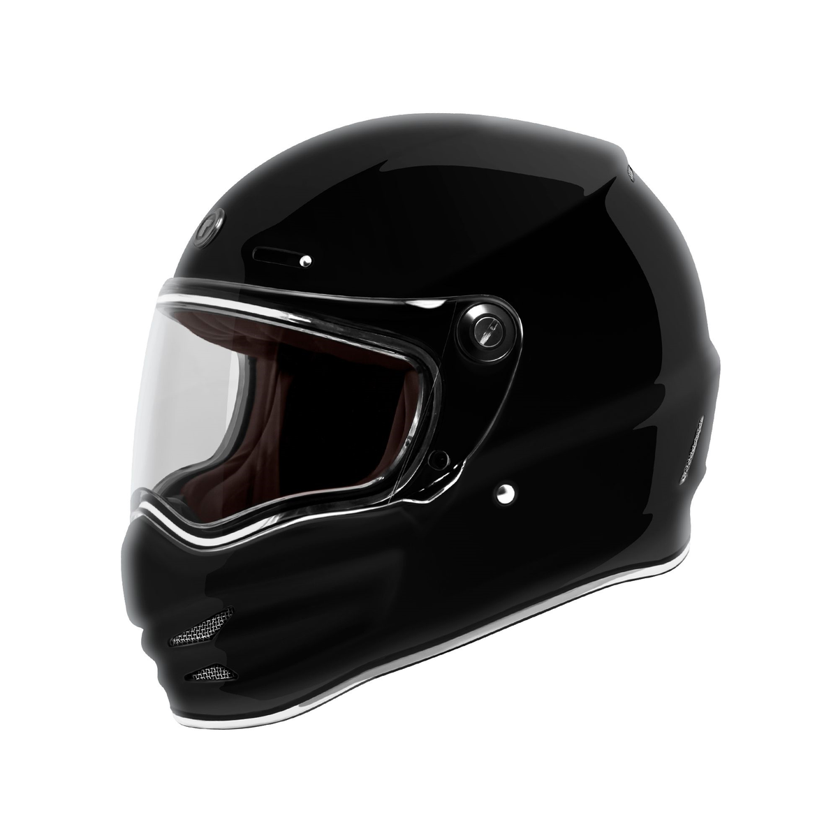 TORC HELMETS T-9 GLOSSY BLACK L T905