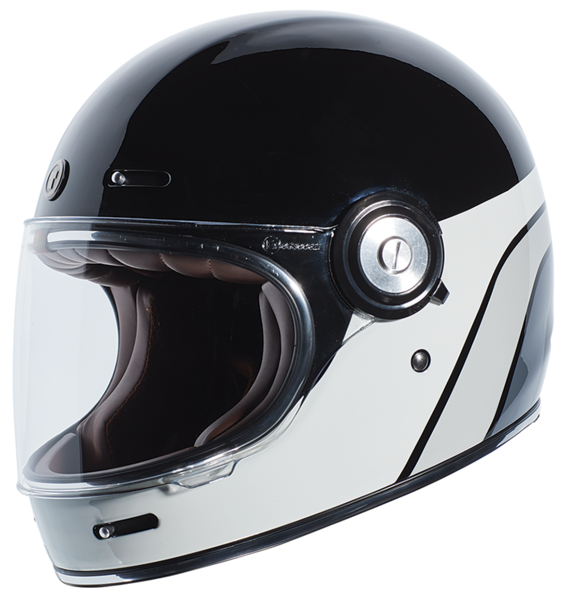 TORC HELMETS T-1 DREAMLINER BLACK GREY MED T105DLG23