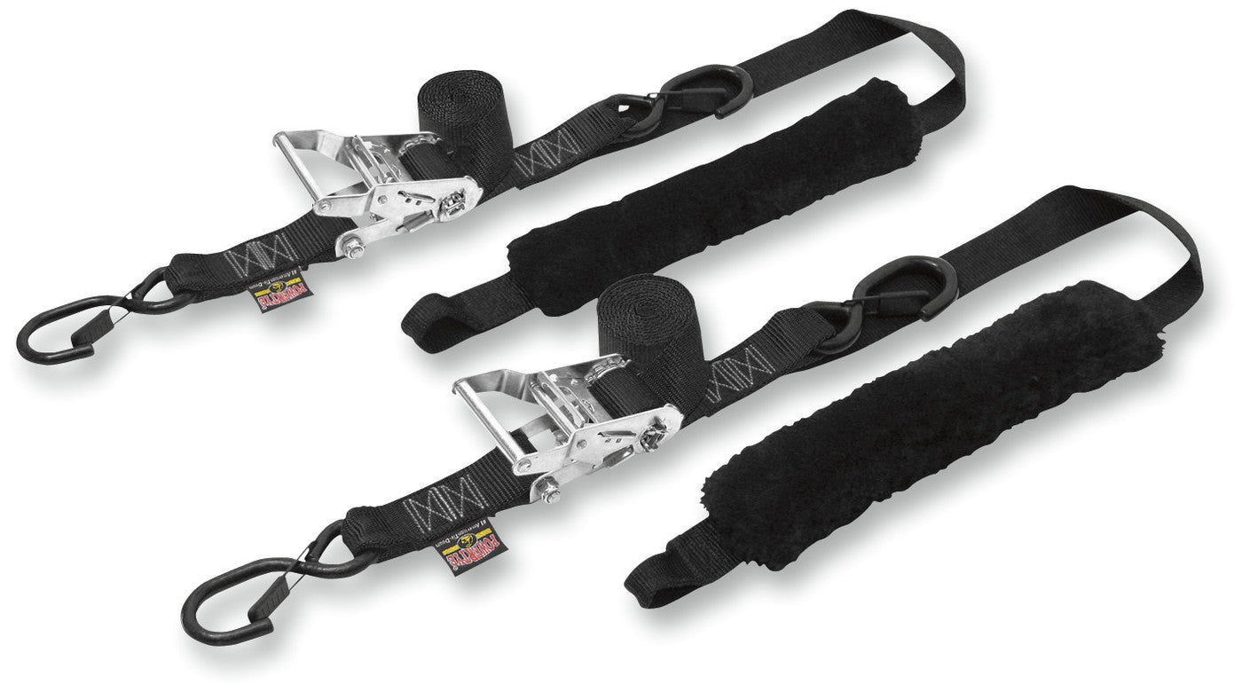 POWERTYE MFG. TIEDOWN RAT BLK W/SHPSKIN 30622-S